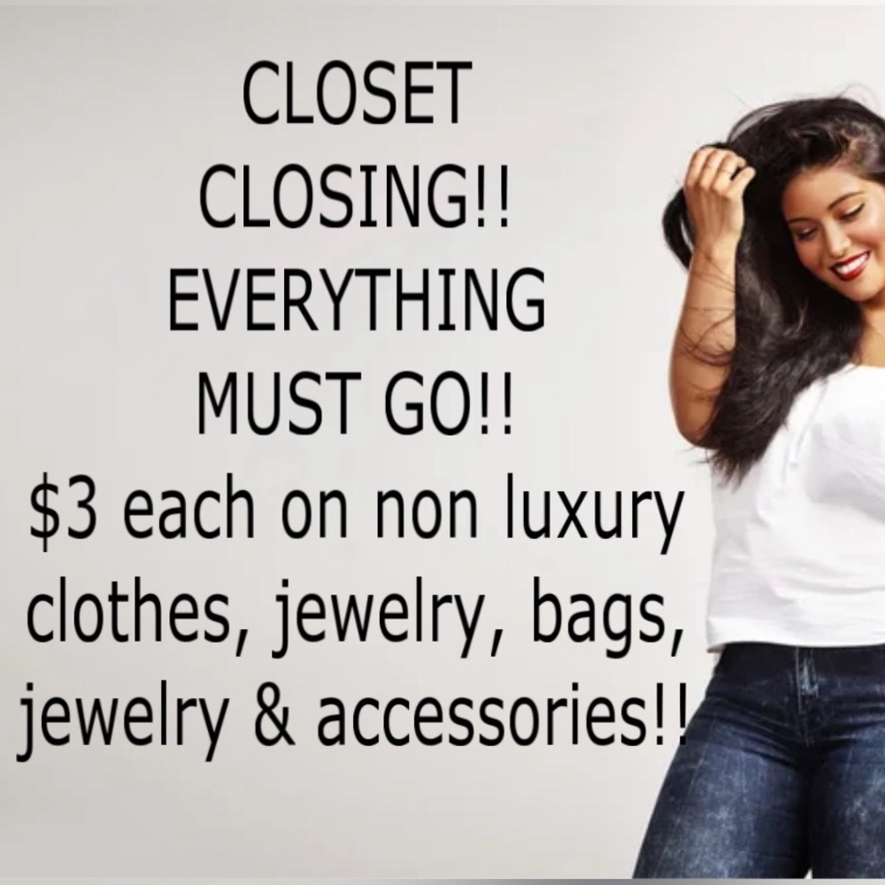 🎉CLOSET CLOSING!!!